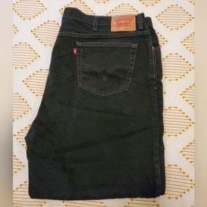 Mens Levi's 560 Black jeans
